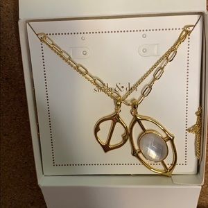 Two piece necklace set! Never been used /New